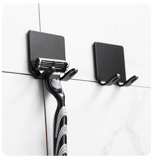 1/2/3Pcs Punch Free Razor Holder Storage Hook Wall Men Shaving Shaver Shelf Bathroom Razor Rack Wall Bathroom Accessories